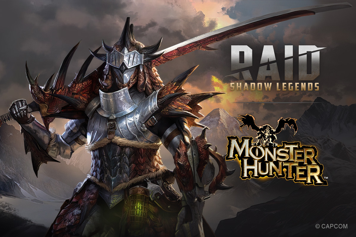 🔥 У RAID: Shadow Legends стартує кросовер із Monster Hunter™ у межах співпраці Plarium та Capcom®