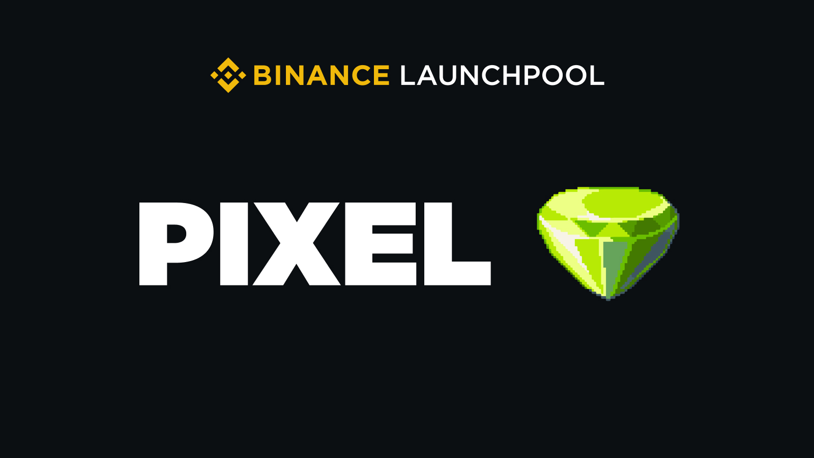 🎮 Launčpul Web3-gry Pixels (PIXEL) na Binance