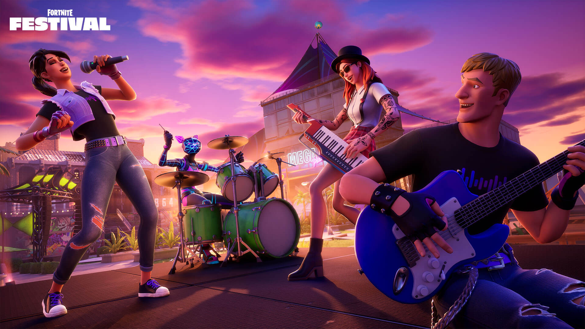 🎸 U Fortnite z’javljaťsja pisni Gorillaz, Linkin Park ta Paramore