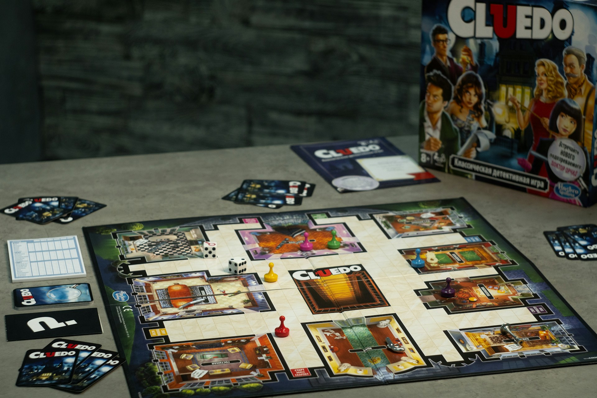 🎬 Hasbro та Sony створюють кіноадаптацію настільної гри Cluedo