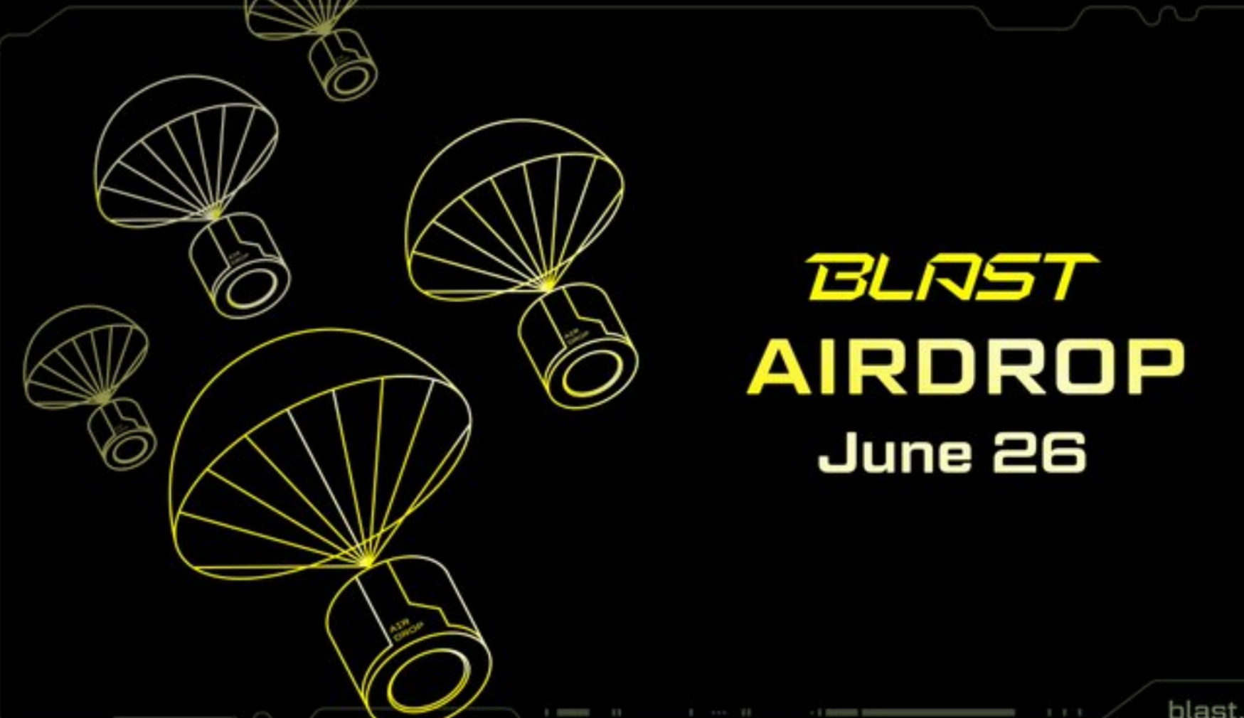 Blast zapuskaje airdrop 26 červnja