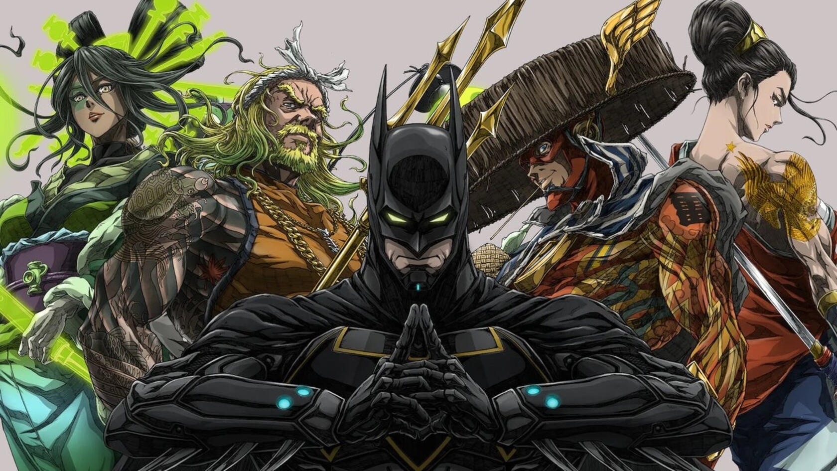 🦇 Вийшов перший тизер аніме Batman Ninja vs. Yakuza League