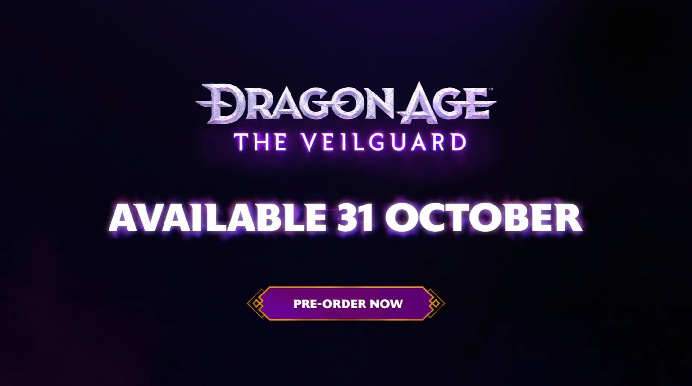 👀 Відома дата релізу Dragon Age: The Veilguard — гра вийде 31 жовтня цього року