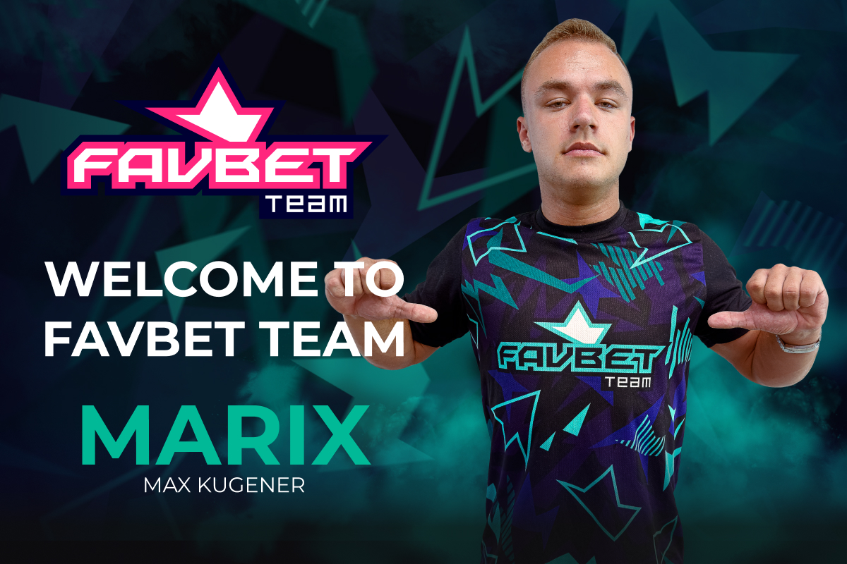 FAVBET Team підписали Marix’а — європейського гравця з українським корінням