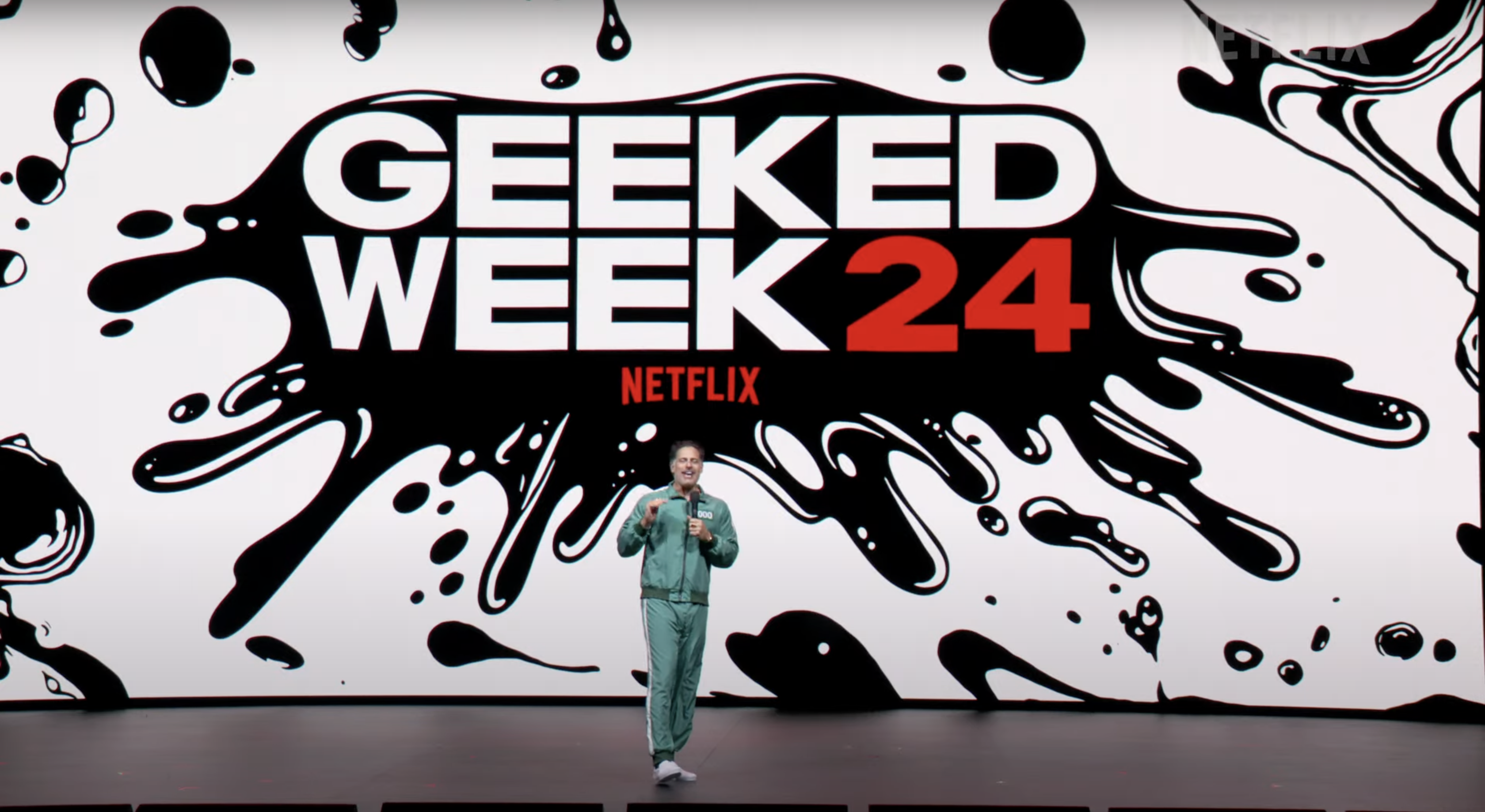 👀 Netflix Geeked Week 2024 — трейлер «Гри в кальмара», «Венздей», аніме Cyberpunk, Splinter Cell та інше