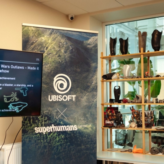 🎮 Ubisoft створила ігрову кімнату для українських військових, що проходять реабілітацію