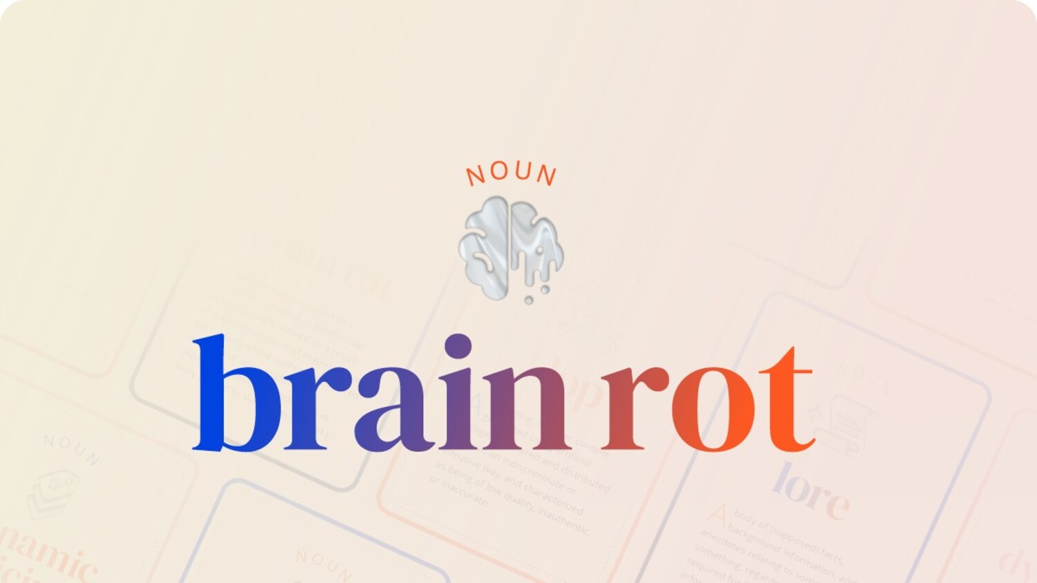 📖 Оксфордський словник обрав вислів brain rot «словом року»