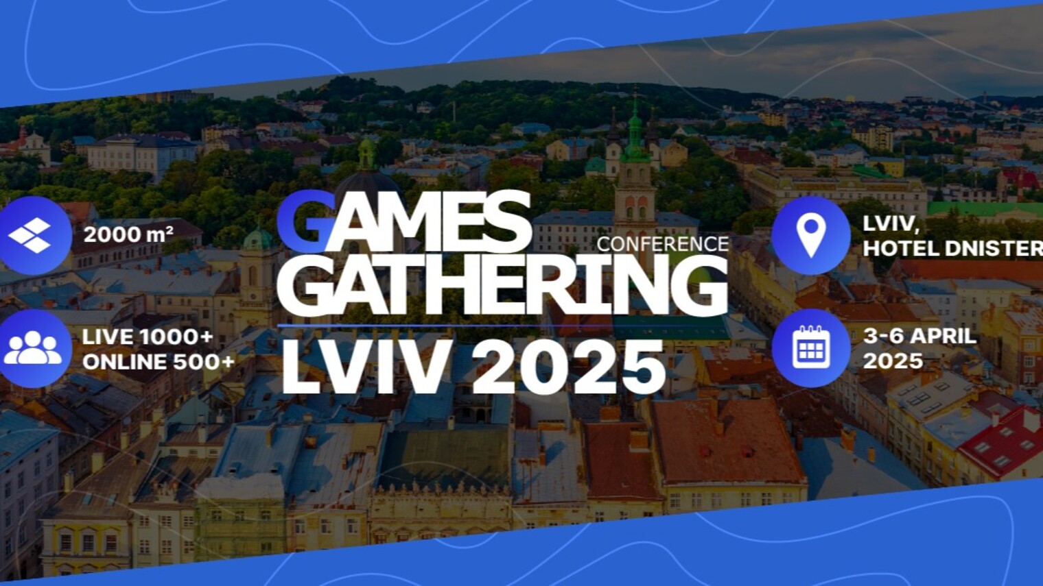 🎮 Games Gathering 2025 Lviv: в Україні пройде конференція розробників ігрової індустрії